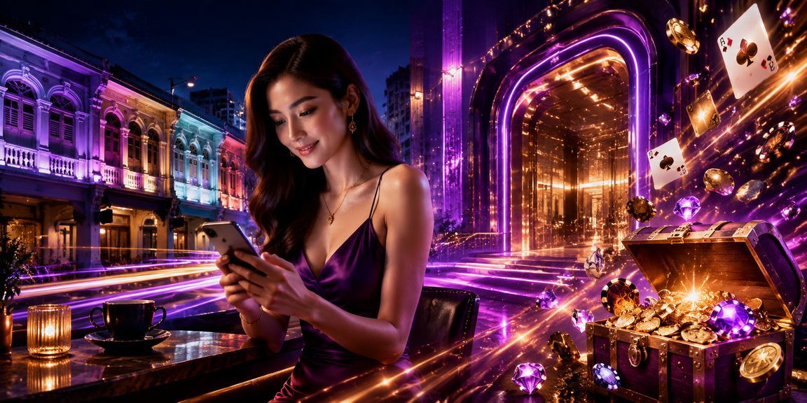 Permainan poker dan kad di kasino t500 Penang dengan suasana eksklusif